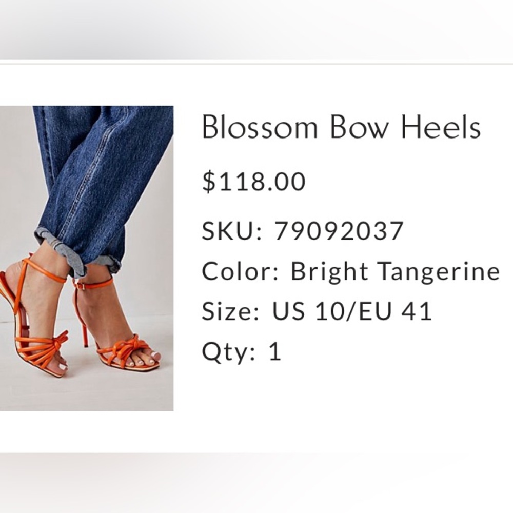 Schutz Blossom Bow Heels - Picture 4 of 12
